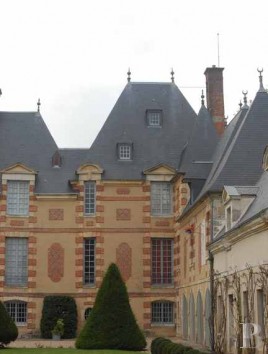 les ch�teaux  &agrave; vendre - haute-normandie - Entre Ile de France et Normandie, Br&eacute;court, authentique ch&acirc;teau 17&egrave;me S. inscrit MH