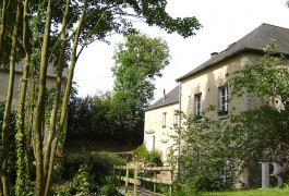 les moulins à vendre - basse-normandie - Dans les marais du Bessin,-moulin du 18ème S.