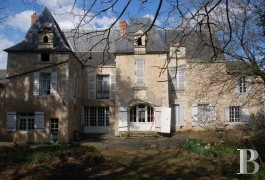 Mansion houses for sale - pays-de-loire - Mansion house in 1 ha (2.47 acres) of parklands in the Valley of the Kings