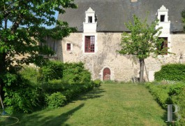 Manors for sale - pays-de-loire - In the Upper-Anjou region,-15th century, village manor house 
