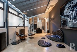 rive gauche à vendre - ile-de-france - Paris 11ème, entre Oberkampf et le Marais,-dans une ancienne imprimerie, un loft de 130m2