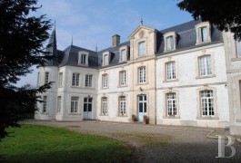 Castles / chateaux for sale - picardy - Some Bay, listed 19th century castle,- cider house and garden