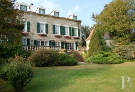 Village houses for sale - aquitaine - Village house with 11 acre- parklands and a river