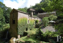 Character houses for sale - midi-pyrenees - 18th century mill -in the French department of Aveyron