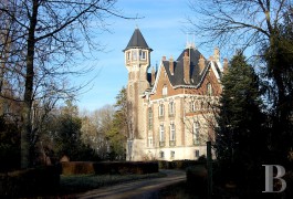 Castles / chateaux for sale - champagne-ardennes - 90 minutes from Paris by train,-"Art nouveau" and contemporary Art