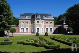 Castles / chateaux for sale - picardy - 15 minutes from the Somme Bay beaches, 18th century, listed folly and its parklands in a town 