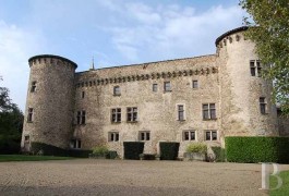 les ch�teaux &agrave; vendre - rhone-alpes - Monts du Lyonnais,
prieur&eacute; des 11&egrave;meS. et 16&egrave;meS. inscrit MH
