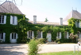 les demeures &agrave; vendre - aquitaine - Au coeur du pays des Graves,-chartreuse
du 17&egrave;me S.
