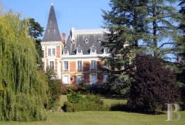 les ch�teaux &agrave; vendre - rhone-alpes - En bordure de Sa&ocirc;ne-Ch&acirc;teau de 1860