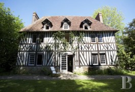 les maisons de caract�re &agrave; vendre - haute-normandie - En Haute Normandie,-presbyt&egrave;re du 17&egrave;me si&egrave;cle 
