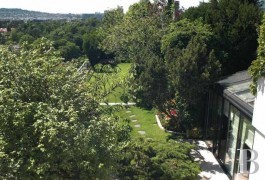 ile-de-france - Sur les toits de Neuilly,-maison et jardin 