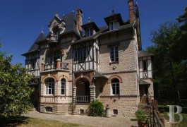 les demeures &agrave; vendre - ile-de-france - En r&eacute;gion bellifontaine,-�Folie� du 19 &egrave;me S. et ses d&eacute;pendances 