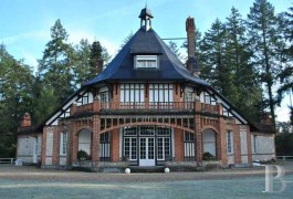 les chasses &agrave; vendre - centre-val-de-loire - En Sologne,-rendez-vous de chasse inscrit MH et ses 71 ha
