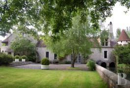 Mills for sale - ile-de-france - 53 miles south of Paris,-waterside manor house 