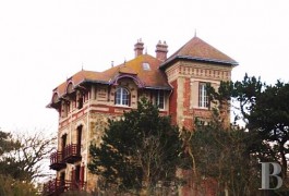 les demeures &agrave; vendre - haute-normandie - Haute Normandie, en bord de mer,-villa anglo normande du 20&egrave;me S.  


