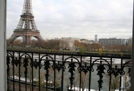 ile-de-france - 1,808 sq ft flat facing the Seine -and the Eiffel Tower