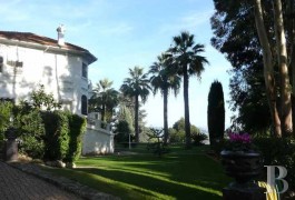 les demeures &agrave; vendre - paca - Demeure 1905 surplombant la baie de Cannes