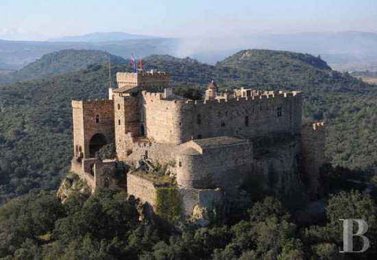 Cathar Medieval Fortress in South of France For Sale Copyright by Patrice Besse