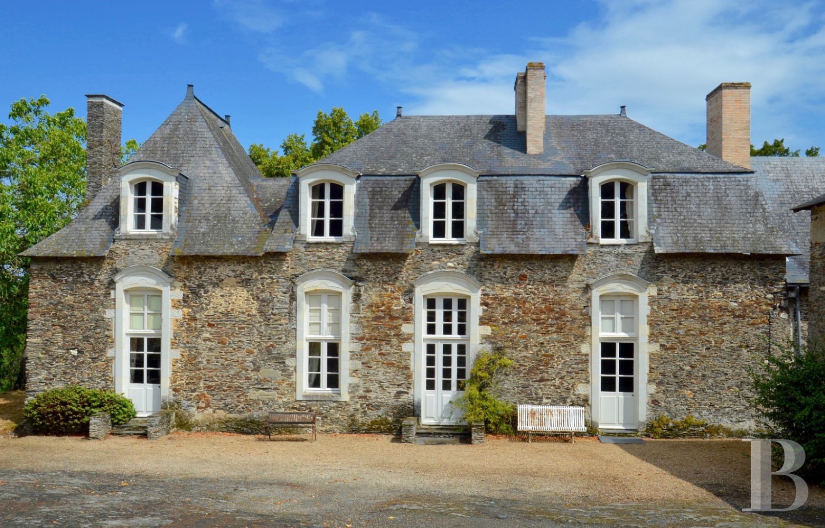Historic buildings for sale Anjou region Angers in France