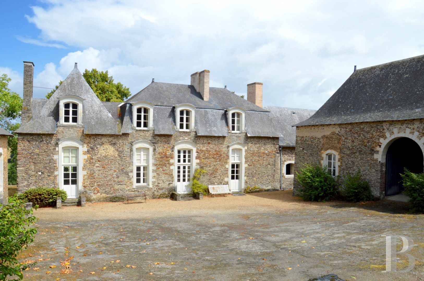 Historic buildings for sale Anjou region Angers in France