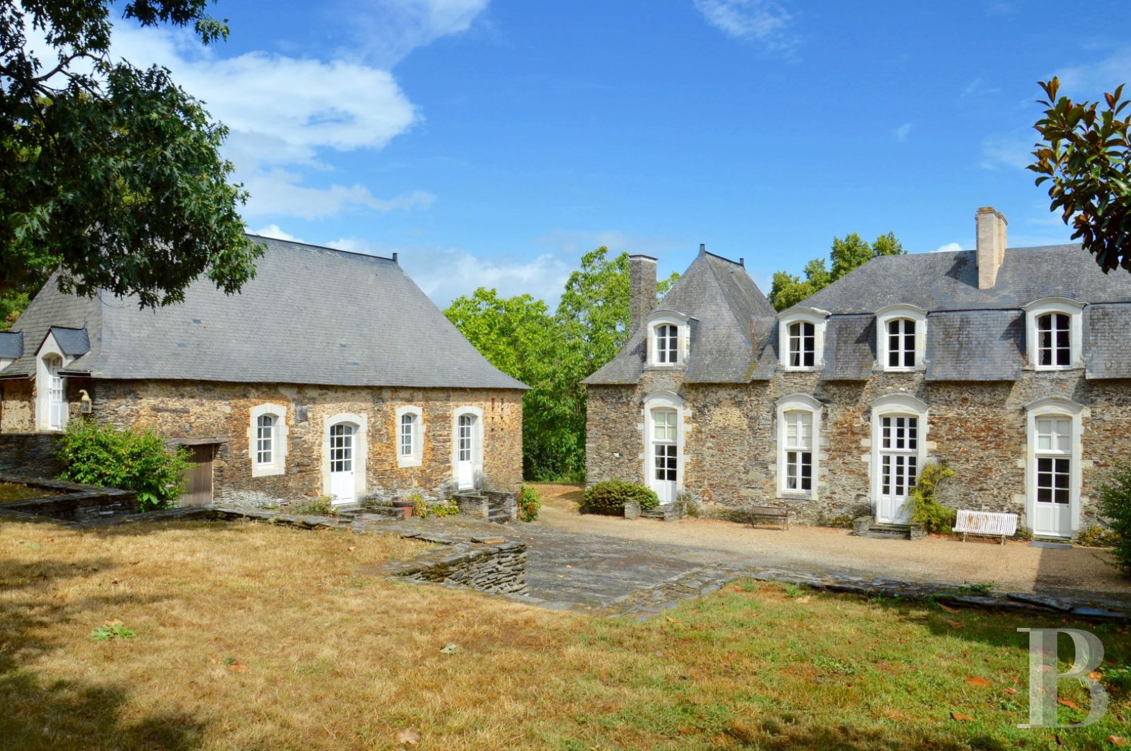 Historic buildings for sale Anjou region Angers in France