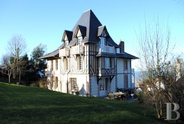 les demeures &agrave; vendre - basse-normandie - C&ocirc;te Normande,-
demeure de la fin du 19&egrave;me S.