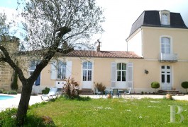 les demeures &agrave; vendre - aquitaine - Demeure des 16&egrave;me et 18&egrave;me S. dans le Sauternais, et son vignoble dans les Graves
