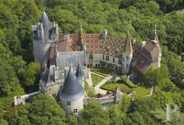 Castles / chateaux for sale - burgundy - The Ch&acirc;teau de La Rochepot, a symbolic Medieval Burgundy monument
