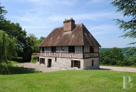 les demeures &agrave; vendre - basse-normandie - Calvados,-
demeure normande du 16&egrave;me S.