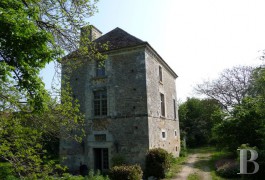 les maisons de caract�re &agrave; vendre - basse-normandie - Dans l'orne,-tour carr&eacute;e m&eacute;di&eacute;vale du 16e S. 