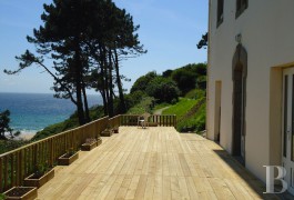 les demeures &agrave; vendre - bretagne - Proche Brest sur mer d'Iroise,- maison 580m&sup2; de la fin du 19e S.