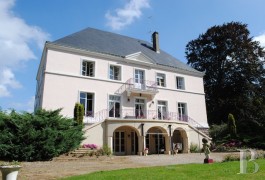 les demeures &agrave; vendre - haute-normandie - Normandie, maison de ma&icirc;tre des ann&eacute;es 50-sur un terrain de 1ha 

