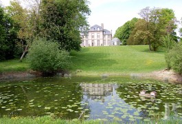 les ch�teaux &agrave; vendre - champagne-ardennes - En pays Champenois, ch&acirc;teau aux fondations du 14e S. remani&eacute; au 18&egrave; S.
