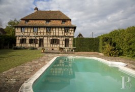 Character houses for sale - alsace - A large, luxurious, half-timbered home near to Strasburg in the Alsace region