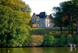 les demeures &agrave; vendre - pays-de-loire - En Loire Atlantique,
folie nantaise du 19&egrave; S. sur les bords de l'Erdre