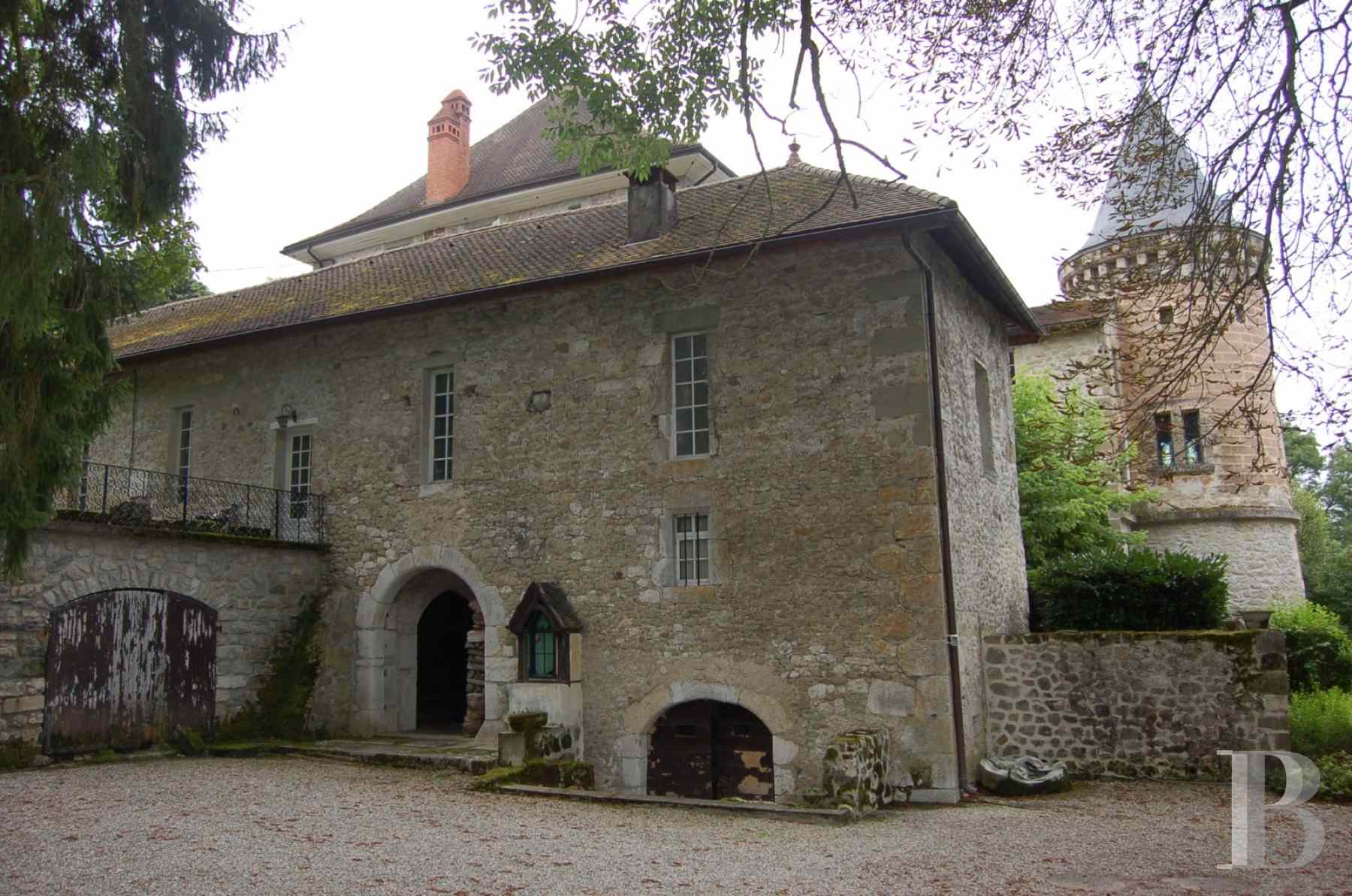 A village chateau near to Lake Bourget an hour from Geneva between Aix