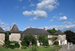 les ch�teaux &agrave; vendre - midi-pyrenees - Quercy,-petit ch&acirc;teau et son village de g&icirc;tes