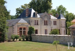 Manors for sale - poitou-charentes - Where the regions of Touraine,Anjou, Poitou converge, 19th century manor house in 9 ha 
