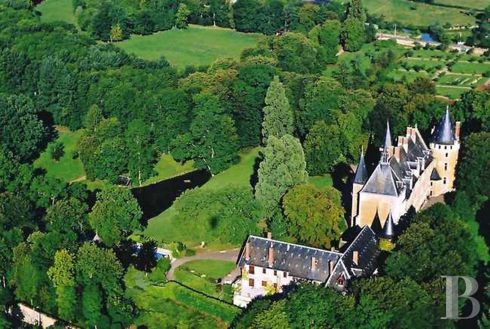 A 15th century, listed castle and its outbuildings in the north of