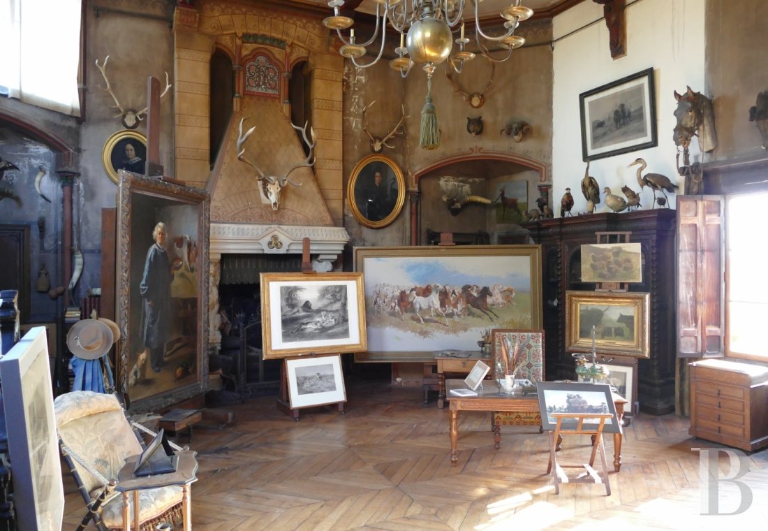 En lisière de la forêt de Fontainebleau,  le château de Rosa Bonheur empli du souvenir de l’artiste - photo  n°8