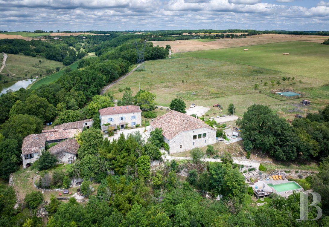 Au coeur de Quercy dans le Tarn-et-Garonne,  un hameau ouvert sur la nature pour se ressourcer - photo  n°1