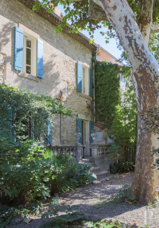 Dans le centre d’Avignon, deux maisons de ville et leurs trois jardins - photo  n°6
