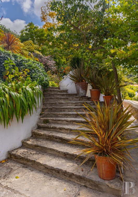A proximité de Lisbonne, à l’entrée du parc naturel de Sintra-Cascais, une maison de village avec jardin, terrasses et patios - photo  n°26