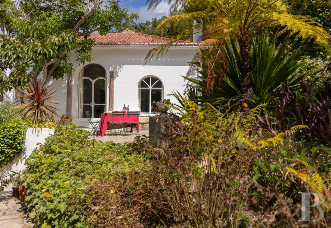 A proximité de Lisbonne, à l’entrée du parc naturel de Sintra-Cascais, une maison de village avec jardin, terrasses et patios - photo  n°8