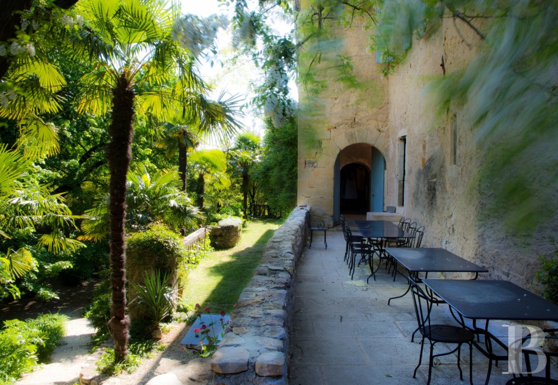 En Ardèche, un petit château de village et son «Jardin remarquable»  - photo  n°2