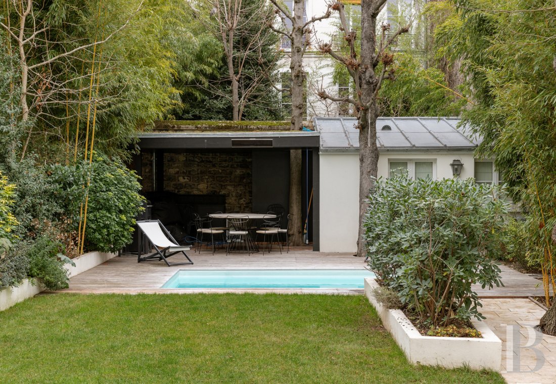 Non loin du Panthéon et tout près de la rue Mouffetard, une maison du 18e siècle et son jardin - photo  n°4