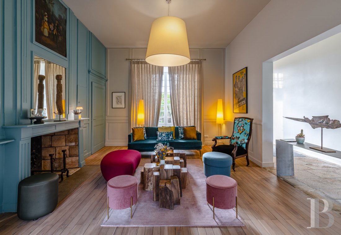 En Haute-Vienne, au nord-ouest de Limoges, une vaste maison du 18e réinventée par un chef étoilé - photo  n°16