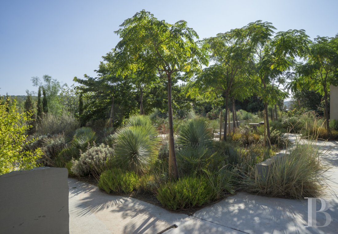 À Saint-Tropez, dans la baie des Canoubiers, un ancien atelier d’artiste et son jardin méditerranéen - photo  n°37