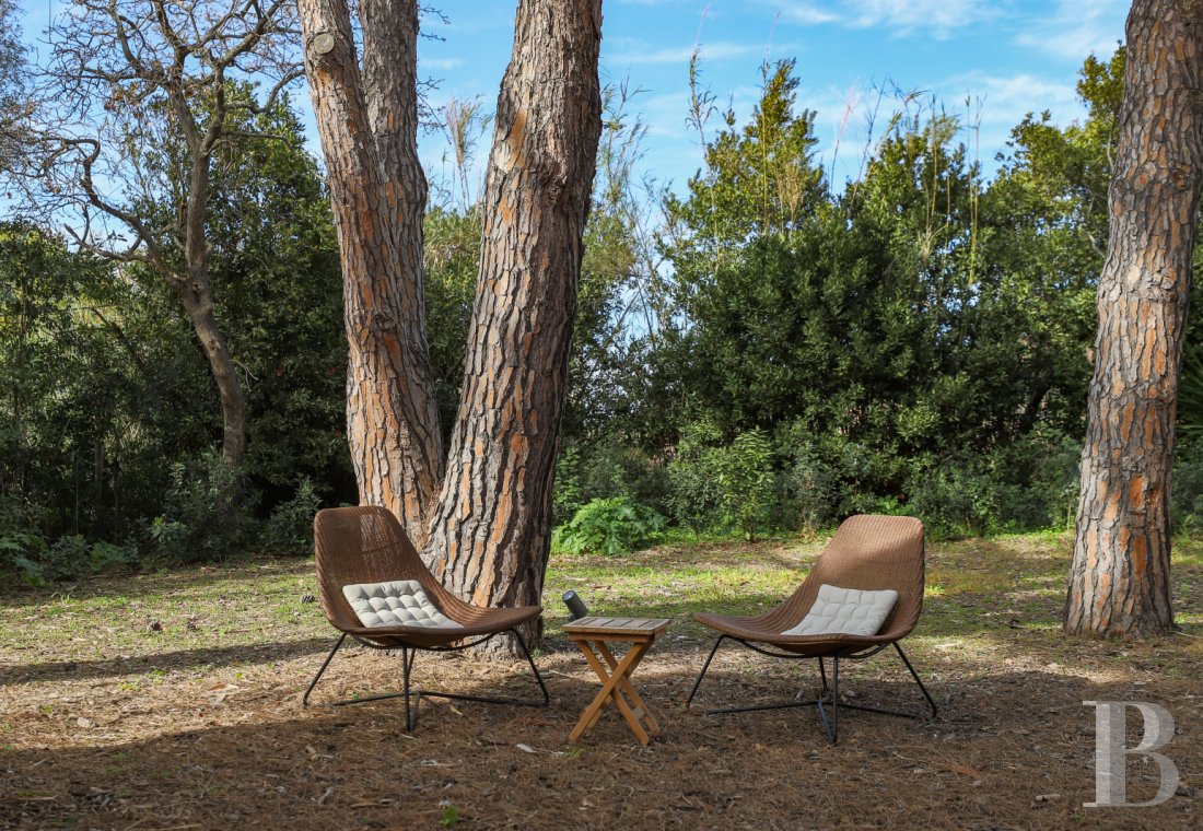 À Saint-Tropez, dans la baie des Canoubiers, un ancien atelier d’artiste et son jardin méditerranéen - photo  n°34