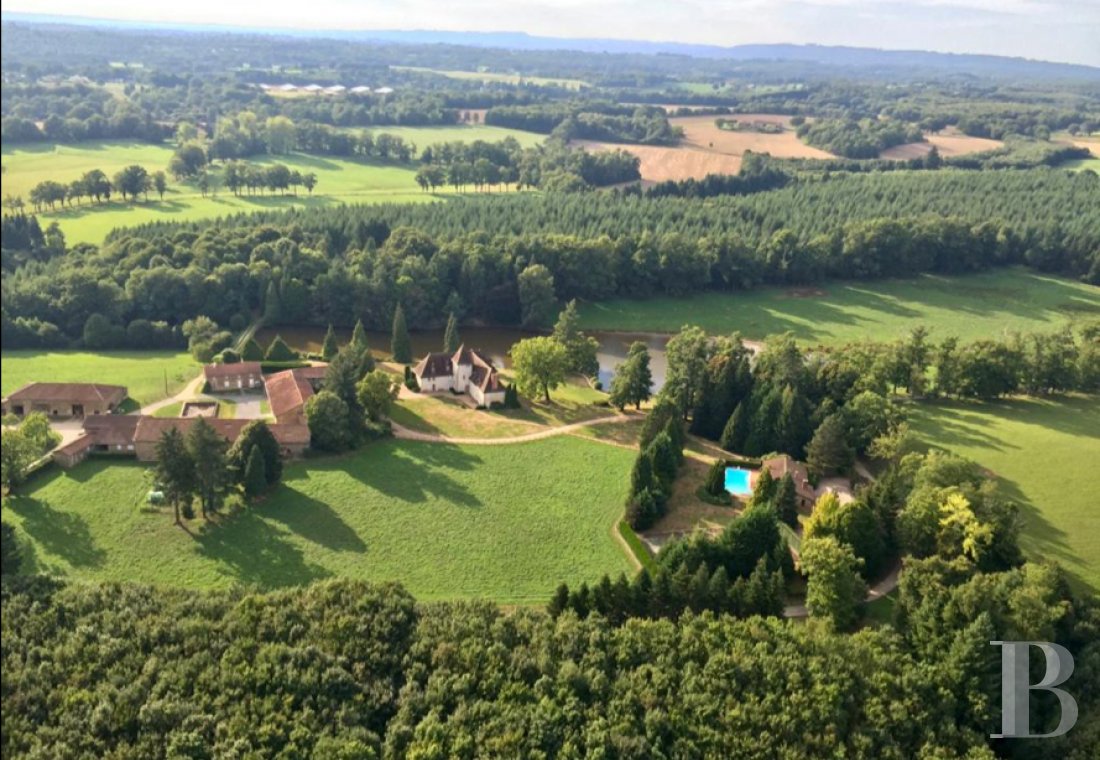 manoirs a vendre limousin manoir chasse - 1